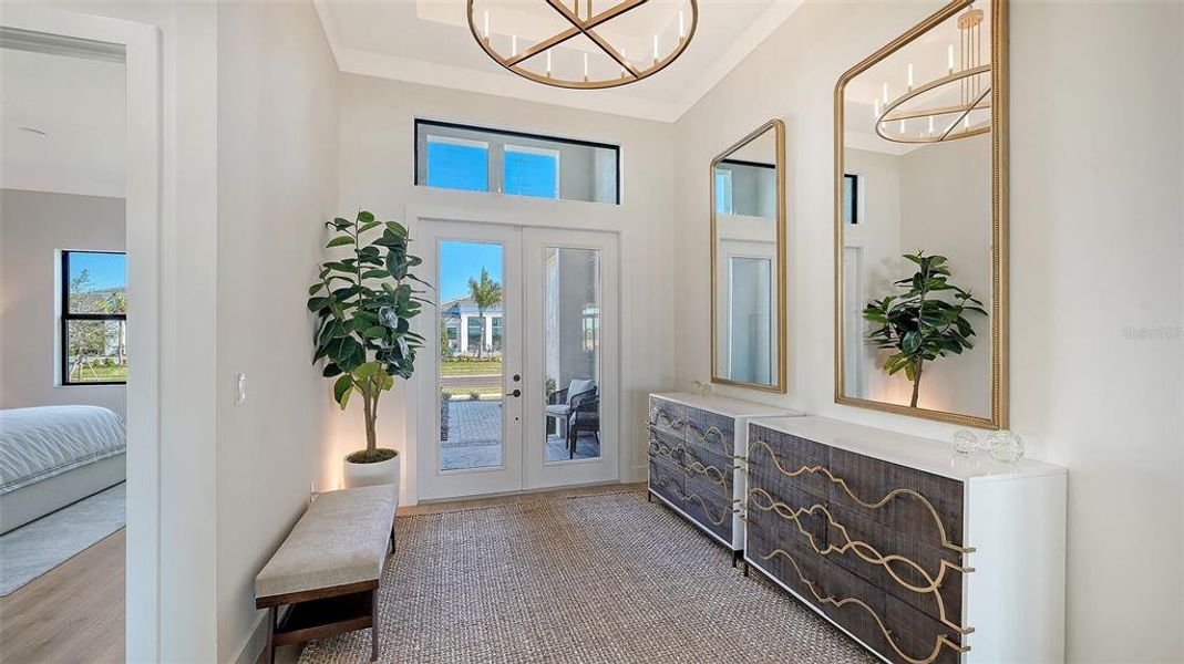 Furnished interior view inside a new home in , Sarasota (Image 48).