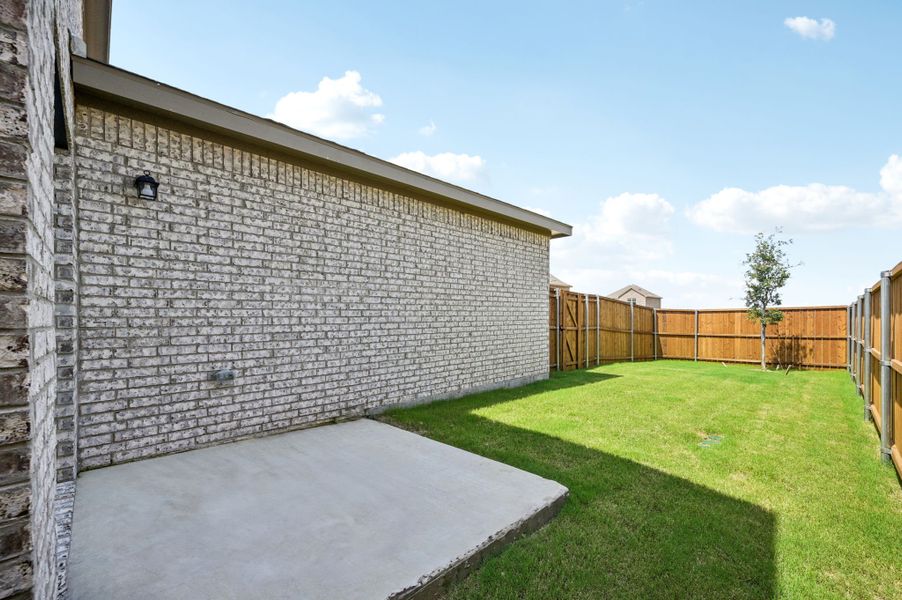 Representative exterior details of a home built from the Eris by Starlight Homes in Brookshire at Legacy Hills, Celina (Image 24). Representative exterior details of a home built from the Eris by Starlight Homes in Brookshire at Legacy Hills, Celina (Image 24).