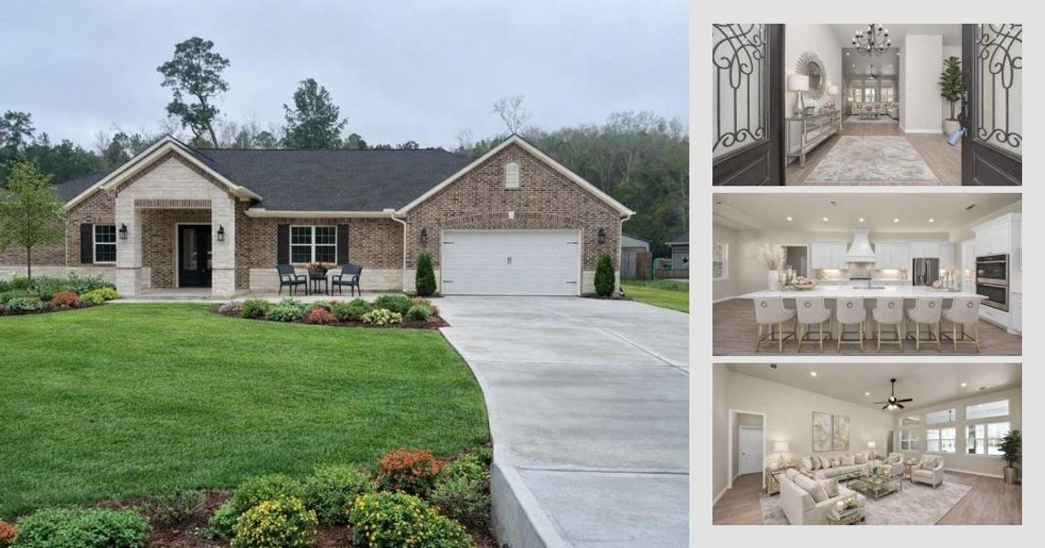 This home is a show stopper and sits on a 1.15 acre lot in the gorgeous Rio Vista community