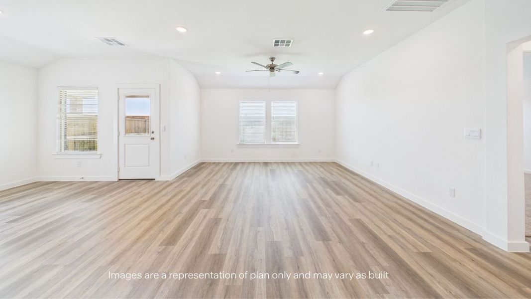 Representative unfurnished interior of a home built from the The Blanco by D.R. Horton in Westmont, Lubbock (Image 32). Representative unfurnished interior of a home built from the The Blanco by D.R. Horton in Westmont, Lubbock (Image 32).