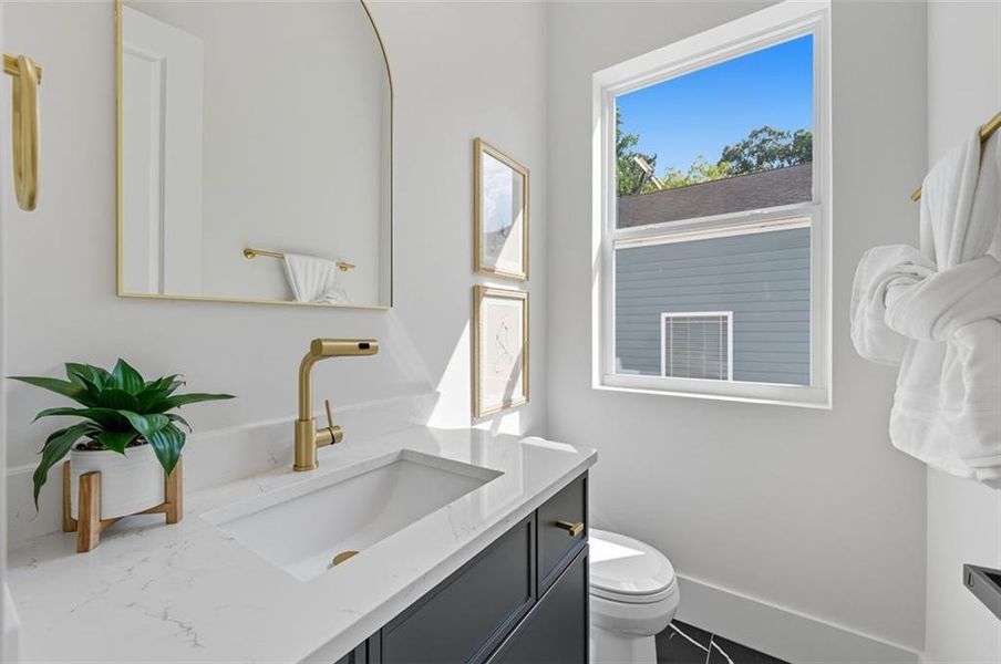 Furnished interior view inside a new home in , Atlanta (Image 11). Furnished interior view inside a new home in , Atlanta (Image 11).