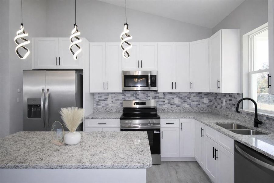 Furnished interior view inside a new home in , Sebring (Image 5).