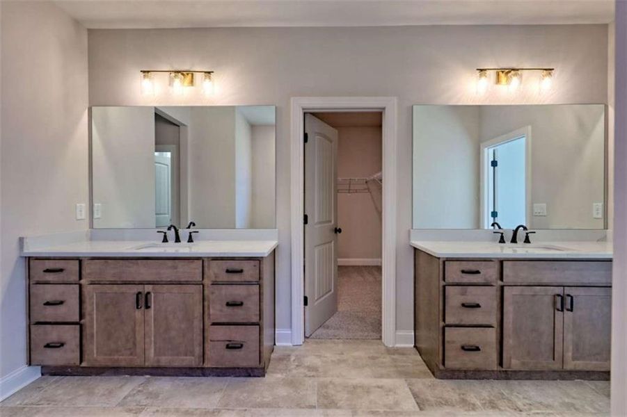 Furnished interior view inside a new home in , Clarkesville (Image 15).