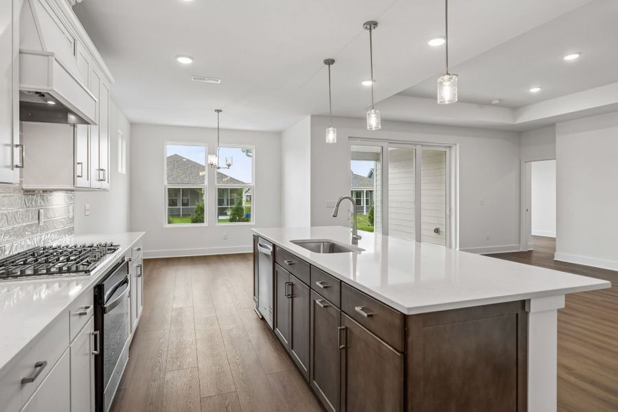 Furnished interior view inside a new home in Del Webb Barton Village, Lebanon (Image 17).