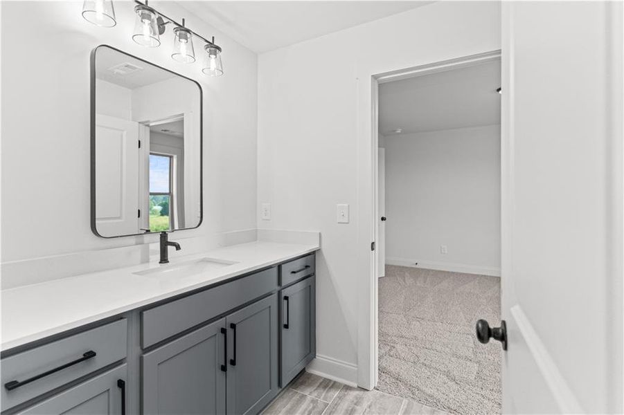 Furnished interior view inside a new home in , Madison (Image 18). Furnished interior view inside a new home in , Madison (Image 18).