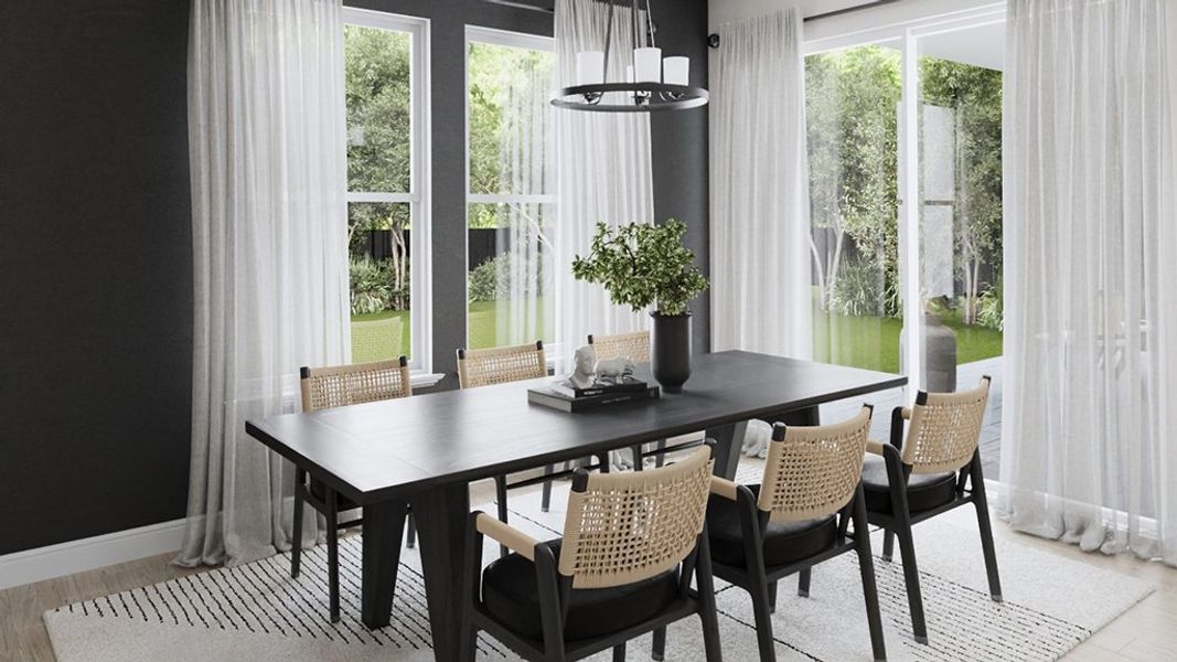 Representative furnished interior of a home built from the Nantucket by Taylor Morrison in Skye Ranch Community Group Page, Sarasota (Image 3).