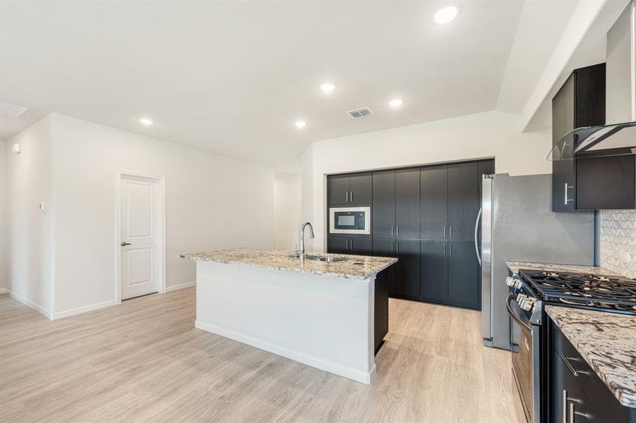 Furnished interior view inside a new home in Eagle Glen Elements, Alvarado (Image 17).