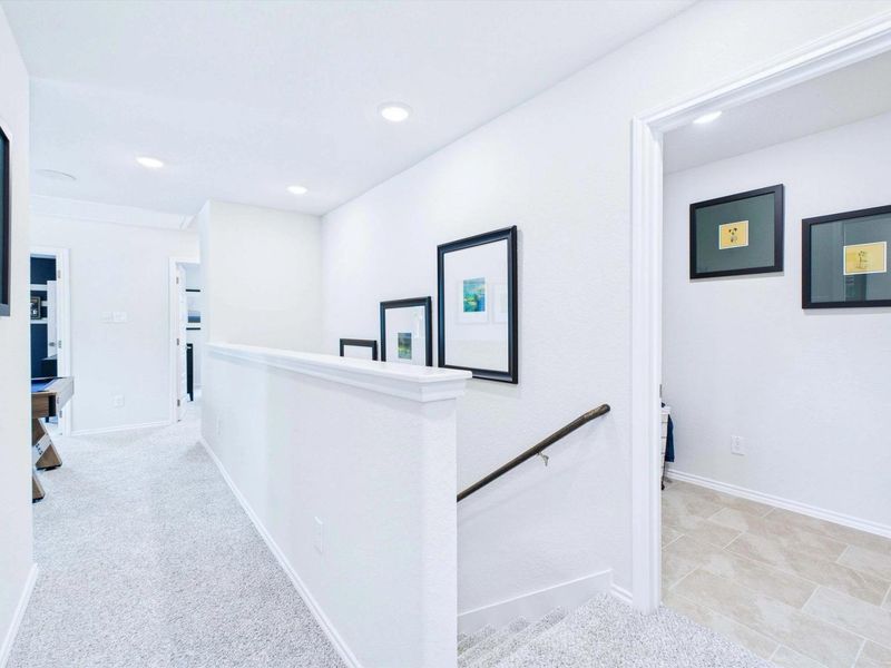 Representative furnished interior of a home built from the The Gillian C by Davidson Homes LLC in Cedar Heights, San Antonio (Image 19).