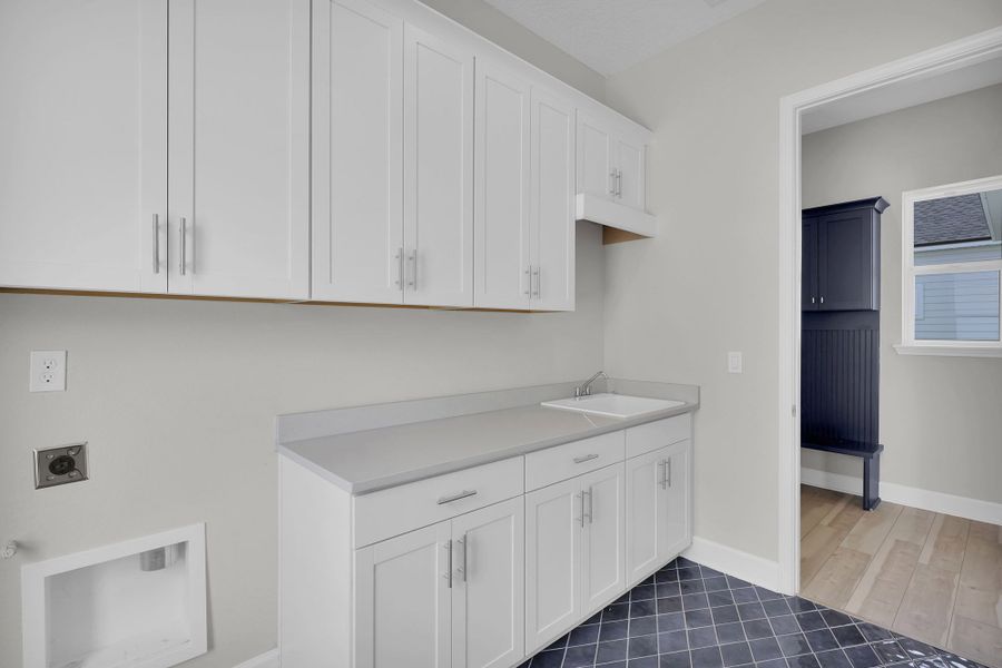Representative furnished interior of a home built from the The Salt by Providence Homes (Florida) in Seabrook Village at Seabrook, Nocatee (Image 7).