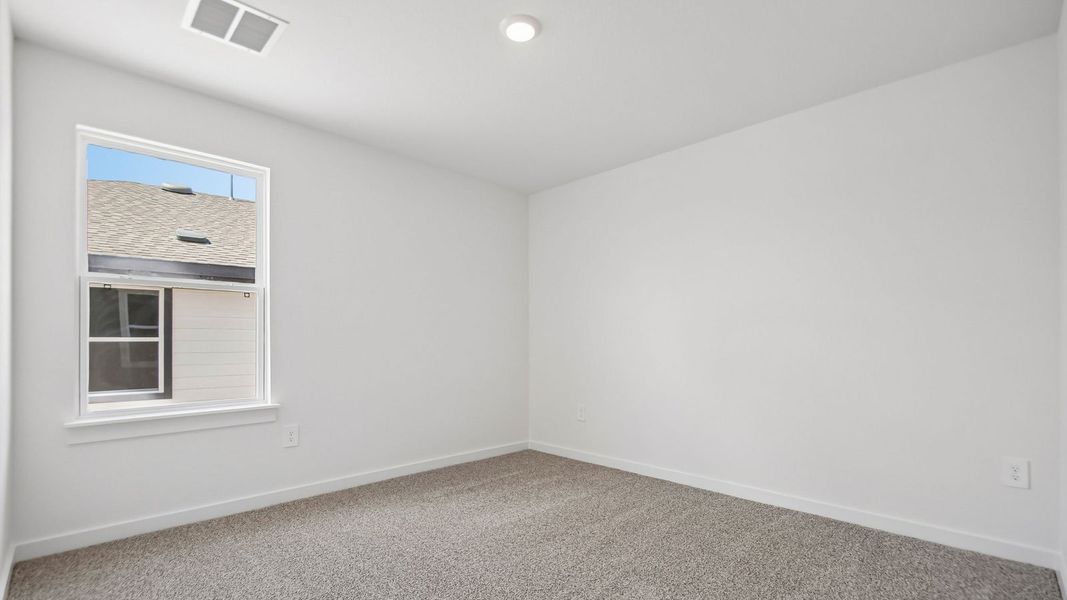 Spacious, unfurnished interior of a new home in Trails at Wildhorse, Austin (Image 33).