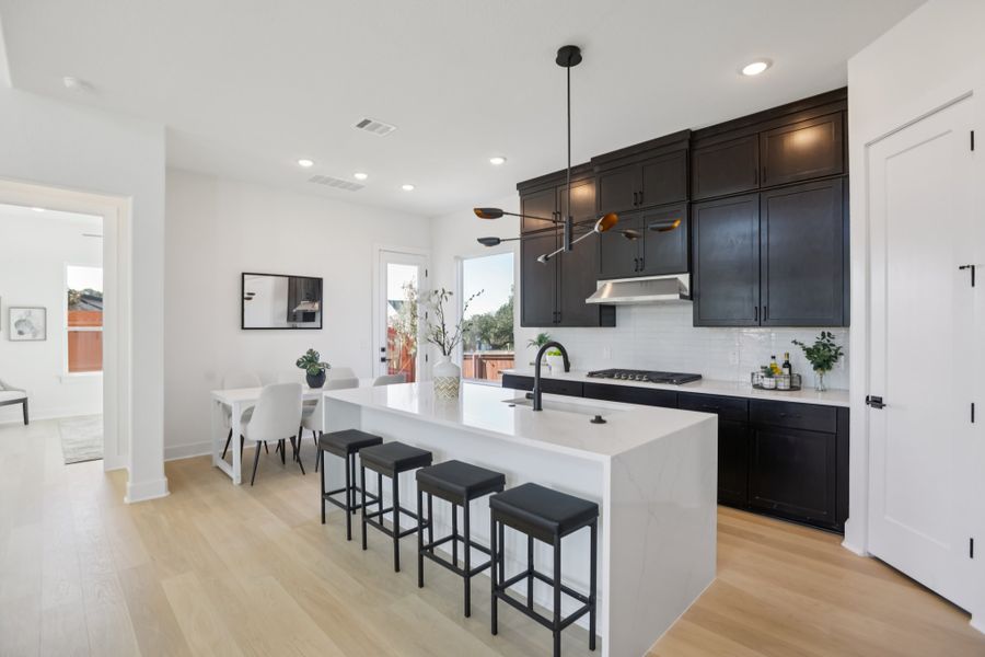 Furnished interior view inside a new home in Foxfield, Austin (Image 9).