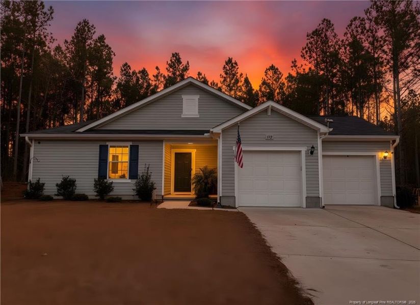 Digitally enhanced sky.