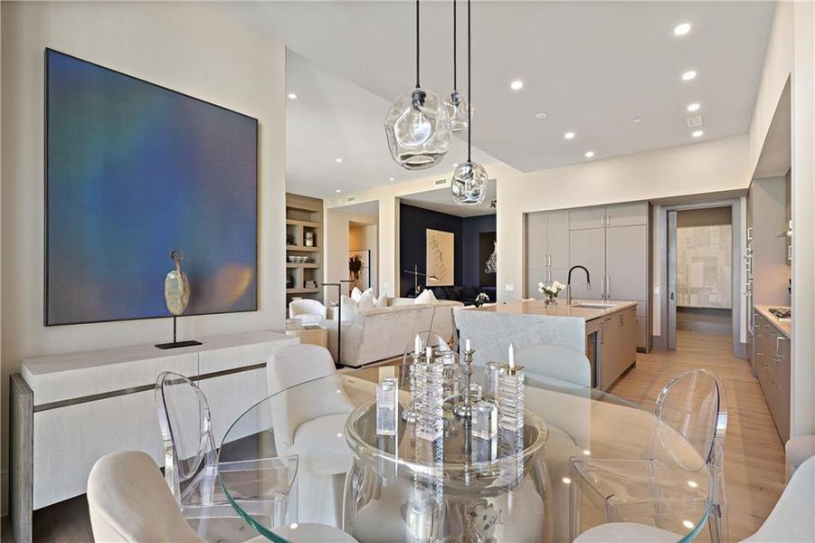 Furnished interior view inside a new home in The Dillon Buckhead, Atlanta (Image 28).