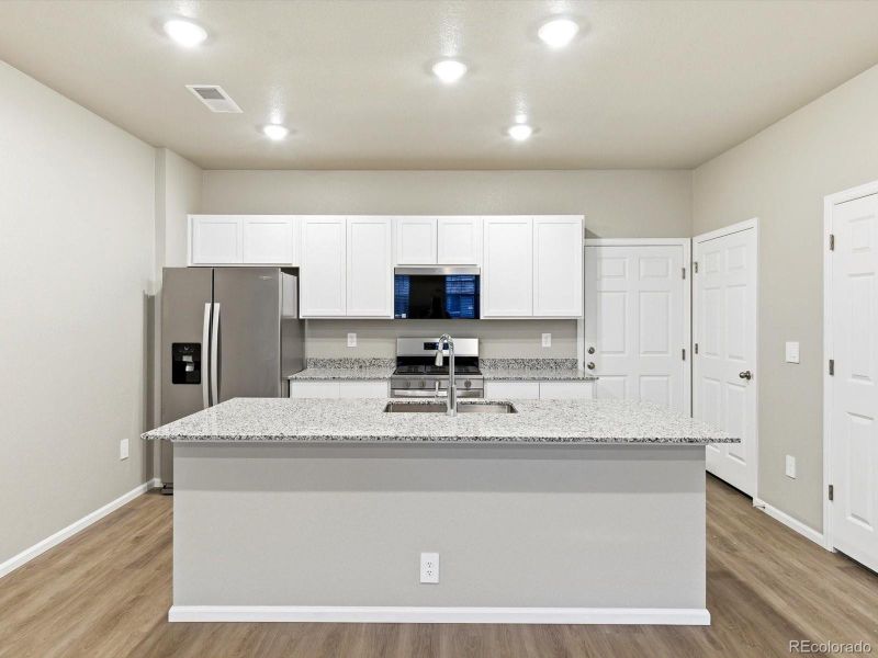 Furnished interior view inside a new home in , Aurora (Image 4). Furnished interior view inside a new home in , Aurora (Image 4).