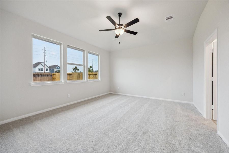 Spacious, unfurnished interior of a new home in Elyson, Katy (Image 22). Spacious, unfurnished interior of a new home in Elyson, Katy (Image 22).