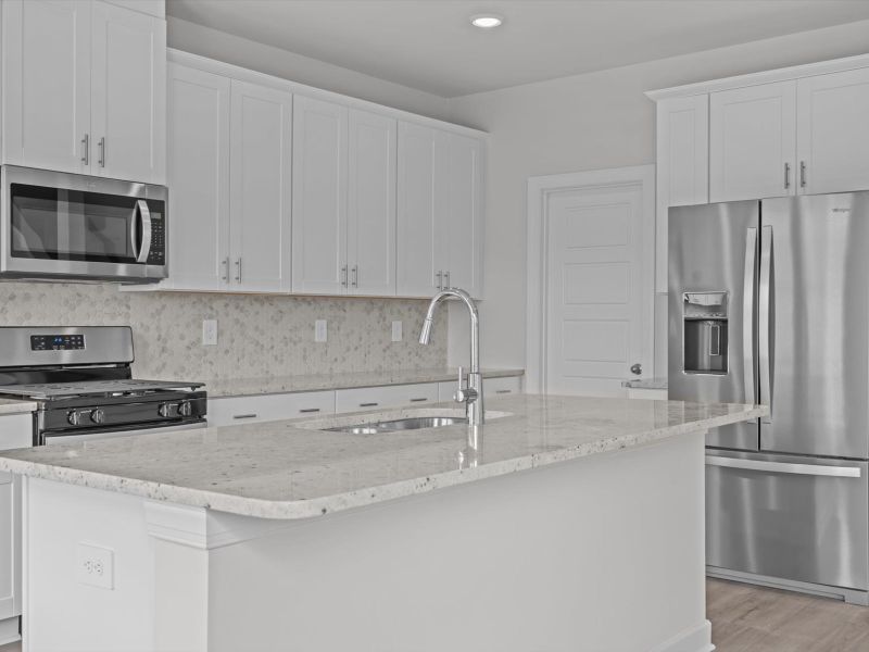 Furnished interior view inside a new home in Chatham Forest, Duncan (Image 4). Furnished interior view inside a new home in Chatham Forest, Duncan (Image 4).