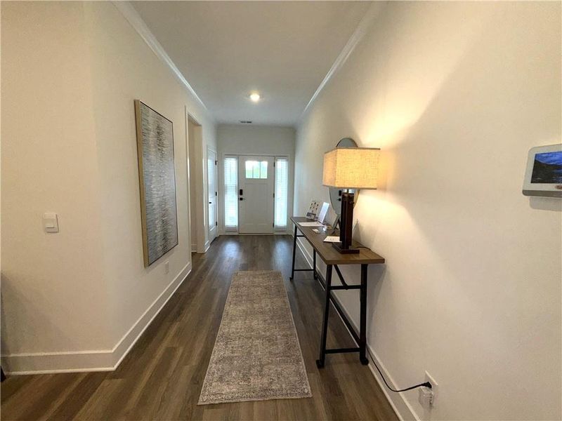 Furnished interior view inside a new home in Thunder Ridge, Dawsonville (Image 9).