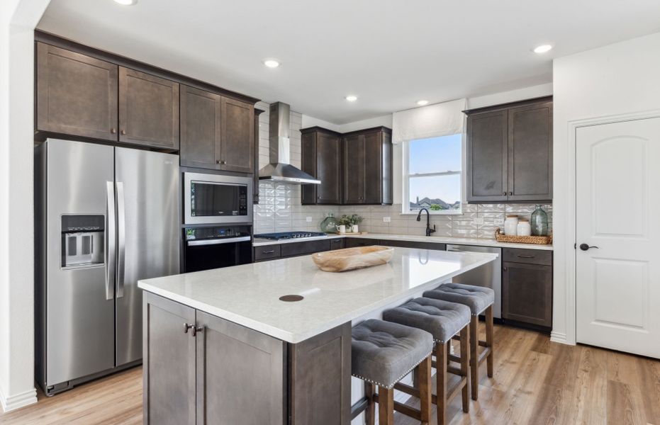 Furnished interior view inside a new home in Del Webb at Trinity Falls, McKinney (Image 14).