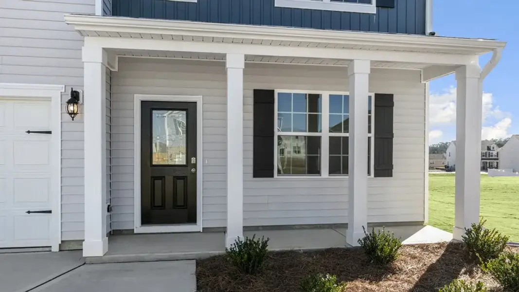 Exterior details and patio area of a home in Saddlebrook, Rocky Mount (Image 3). Exterior details and patio area of a home in Saddlebrook, Rocky Mount (Image 3).