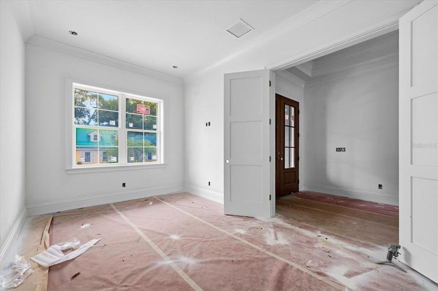 In-progress construction of a new home in , Tampa, FL (Image 34).