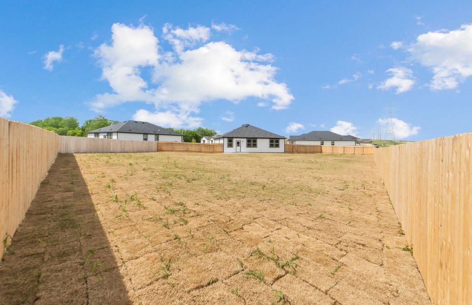 Exterior details and patio area of a home in County View, Temple (Image 19). Exterior details and patio area of a home in County View, Temple (Image 19).
