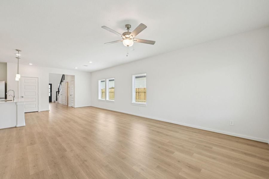 Spacious, unfurnished interior of a new home in Pine Lake Cove - Traditional Series, Montgomery (Image 32).