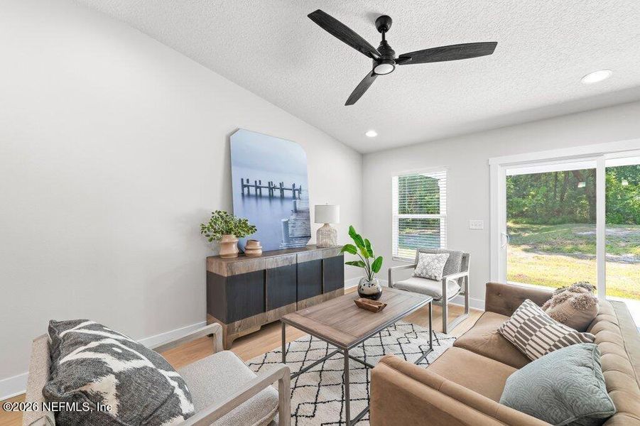 Furnished interior view inside a new home in , Jacksonville (Image 13).