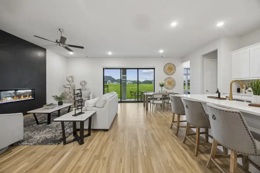Furnished interior view inside a new home in The Arbors Midlothian, Midlothian (Image 6).