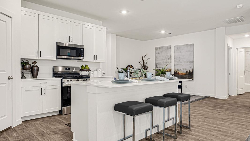 Furnished interior view inside a new home in Holly Ridge, Rosenberg (Image 15).