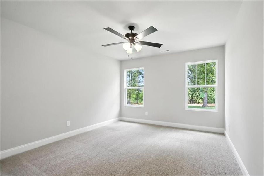 Spacious, unfurnished interior of a new home in , Hartwell (Image 38).