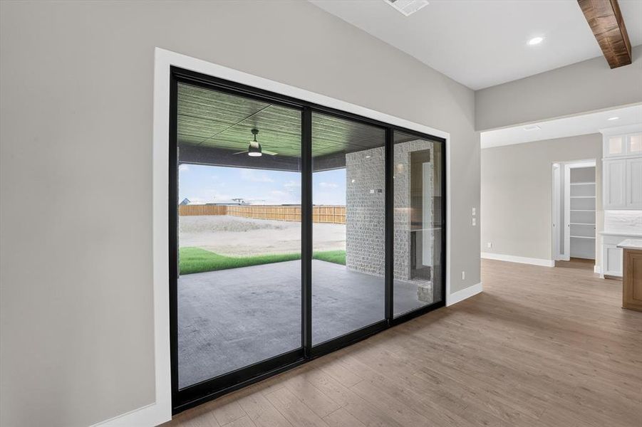 Spacious, unfurnished interior of a new home in Coyote Crossing, Godley (Image 32). Spacious, unfurnished interior of a new home in Coyote Crossing, Godley (Image 32).
