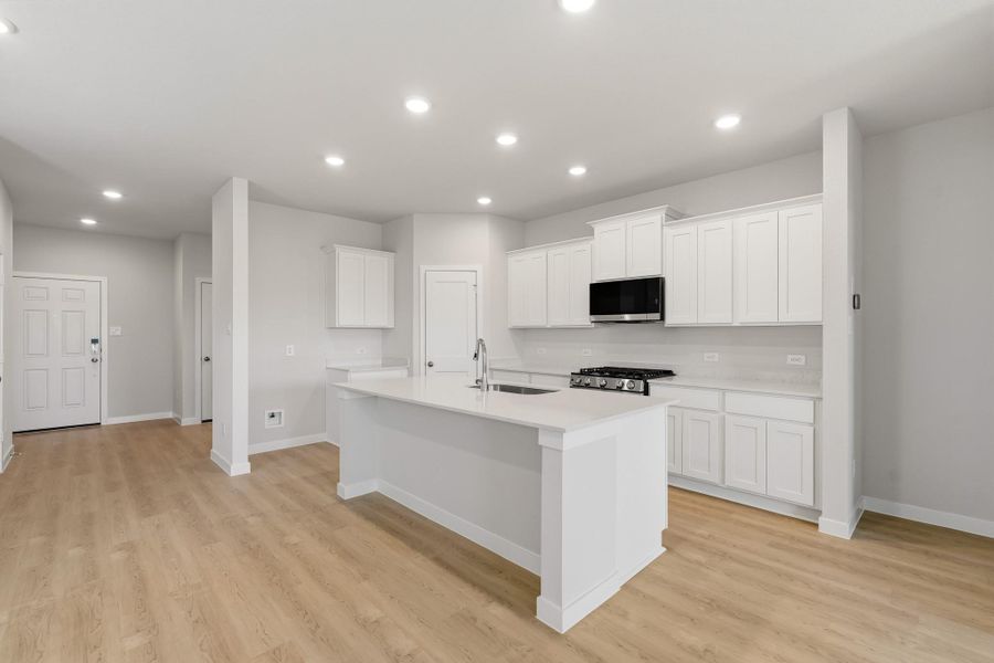 Furnished interior view inside a new home in Northpark South, Porter (Image 5).