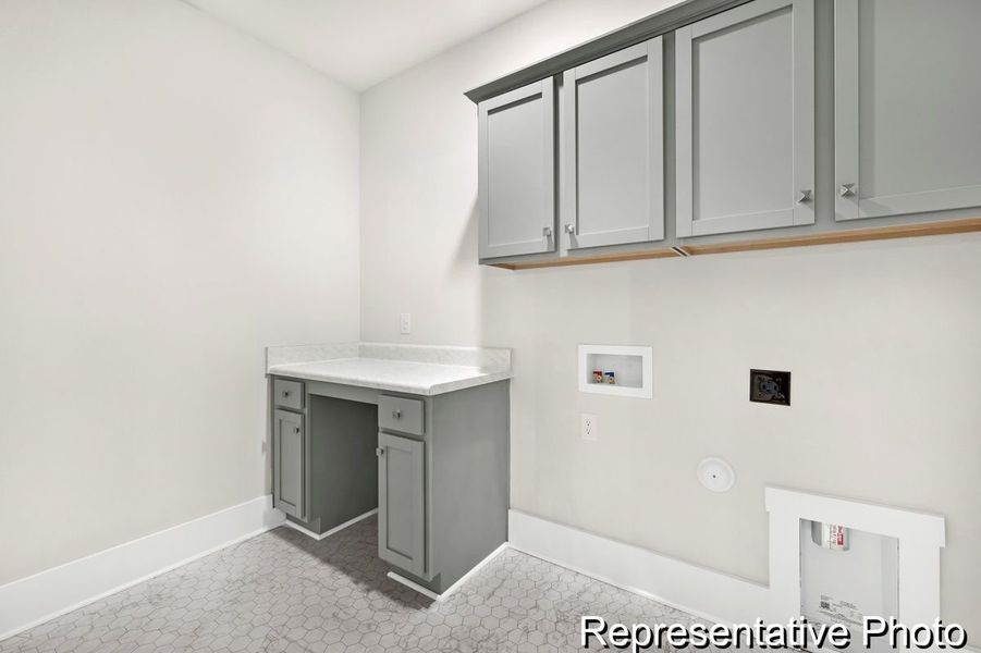 Furnished interior view inside a new home in Kensington, China Grove (Image 11).