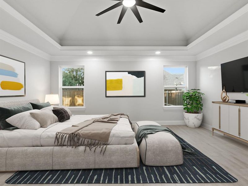 Virtually Staged: Bedroom Virtually Staged: Bedroom