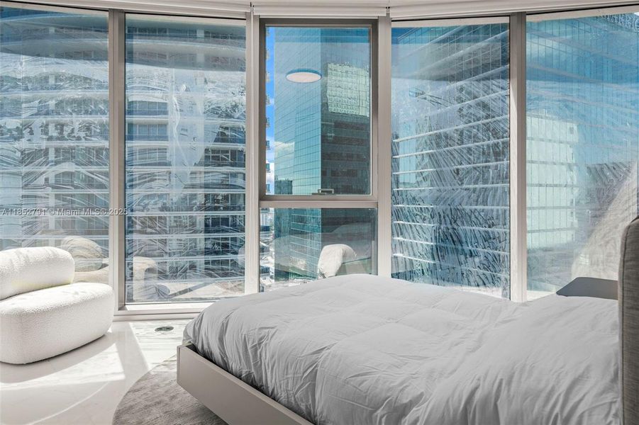 Furnished interior view inside a new home in , Miami (Image 22).