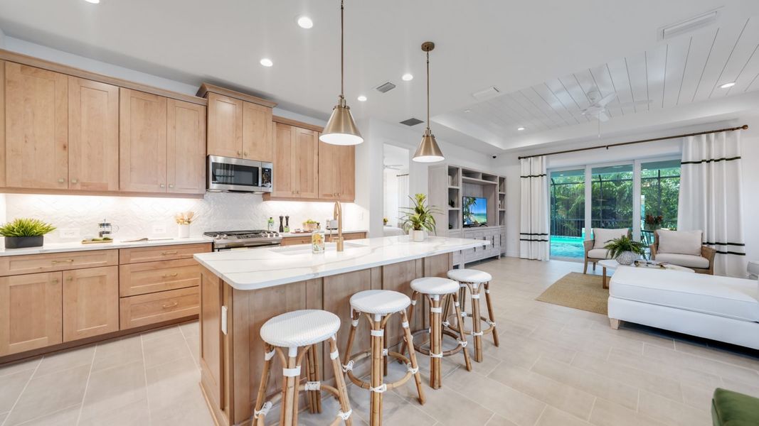 Representative furnished interior of a home built from the Heritage by Neal Communities in Tide Marsh, Fort Myers (Image 15).