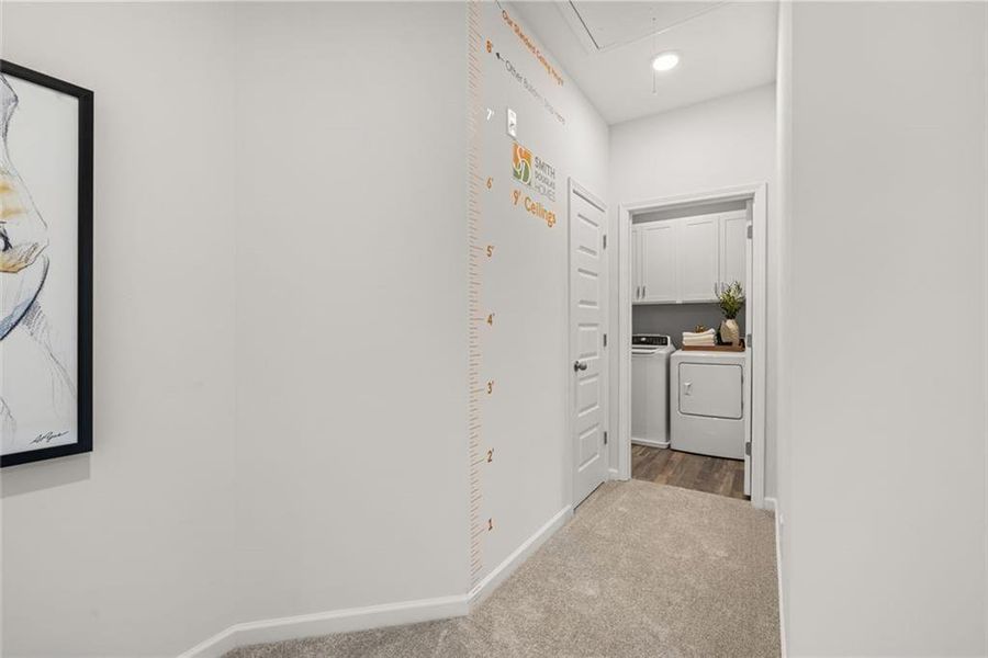 Spacious, unfurnished interior of a new home in Summerfield Place, Carrollton (Image 19). Spacious, unfurnished interior of a new home in Summerfield Place, Carrollton (Image 19).