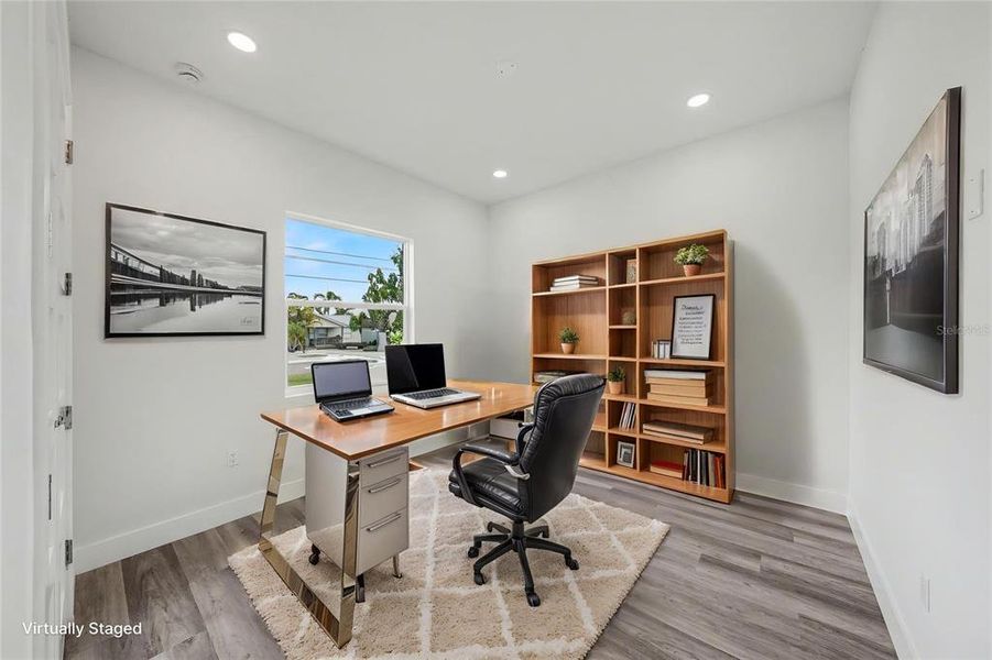 Furnished interior view inside a new home in , St. Petersburg (Image 14).