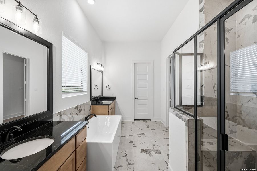 Furnished interior view inside a new home in Prominence Urban, San Antonio (Image 19).