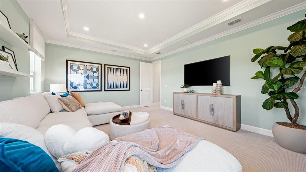 Furnished interior view inside a new home in Coasterra Community Group Page, Palmetto (Image 15).