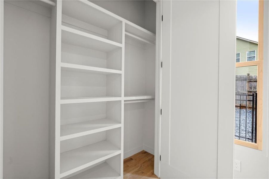 Furnished interior view inside a new home in , Atlanta (Image 19).