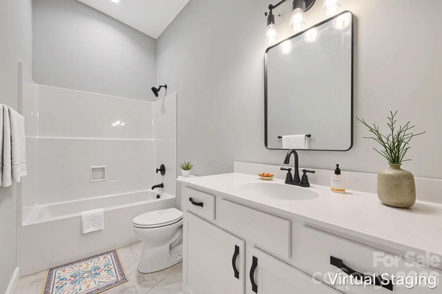 Furnished interior view inside a new home in , Leicester (Image 9).