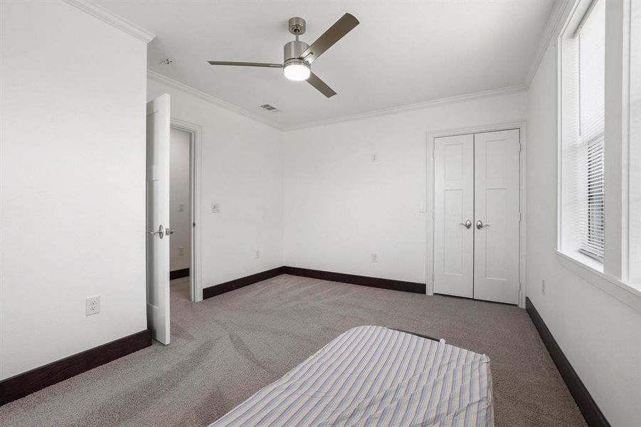 Spacious, unfurnished interior of a new home in , Savoy (Image 34). Spacious, unfurnished interior of a new home in , Savoy (Image 34).