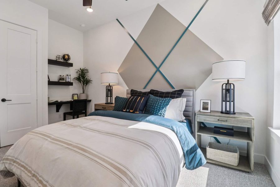 Furnished interior view inside a new home in Audubon, Magnolia (Image 21). Furnished interior view inside a new home in Audubon, Magnolia (Image 21).