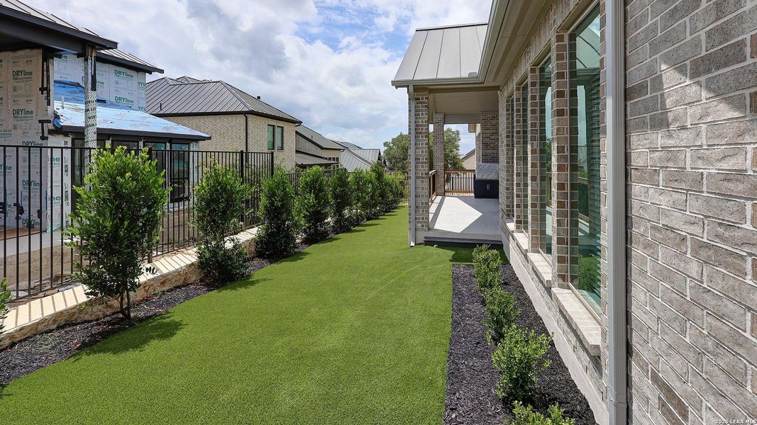 Exterior details and patio area of a home in The Dominion, San Antonio (Image 26). Exterior details and patio area of a home in The Dominion, San Antonio (Image 26).