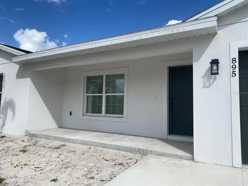 Exterior details and patio area of a home in , Orange City (Image 3).