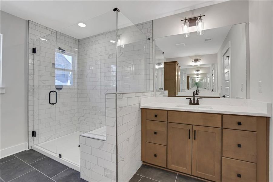 Furnished interior view inside a new home in Villas at Dawsonville, Dawsonville (Image 8). Furnished interior view inside a new home in Villas at Dawsonville, Dawsonville (Image 8).