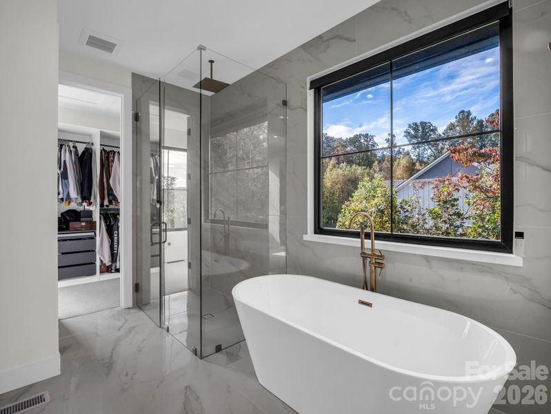 Furnished interior view inside a new home in , Hendersonville (Image 18).