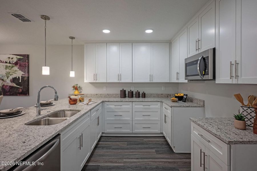 Furnished interior view inside a new home in , Jacksonville (Image 5).