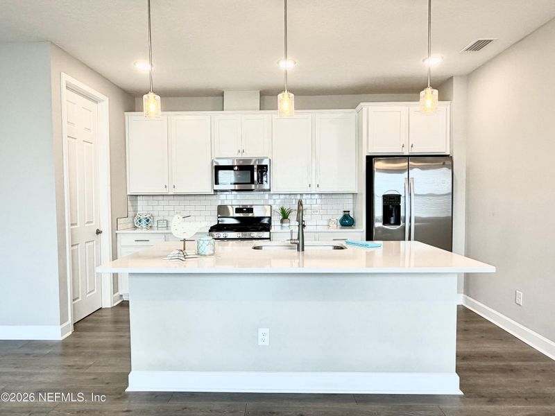 Furnished interior view inside a new home in Seasons at TrailMark, St. Augustine (Image 11).